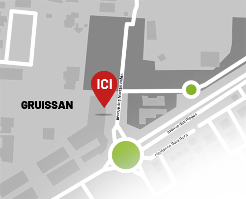 ParamedSPORT Gruissan - Carte localisation